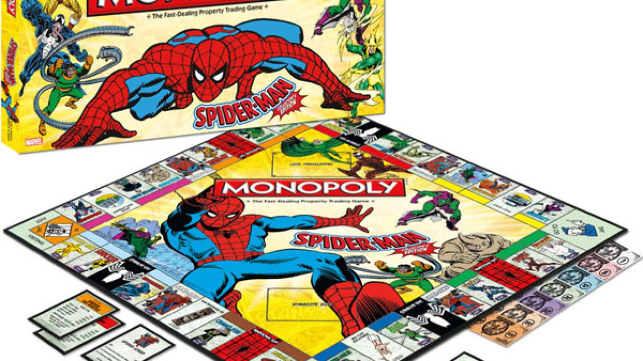 Spider-Man Collector's Edition Monopoly Board Game