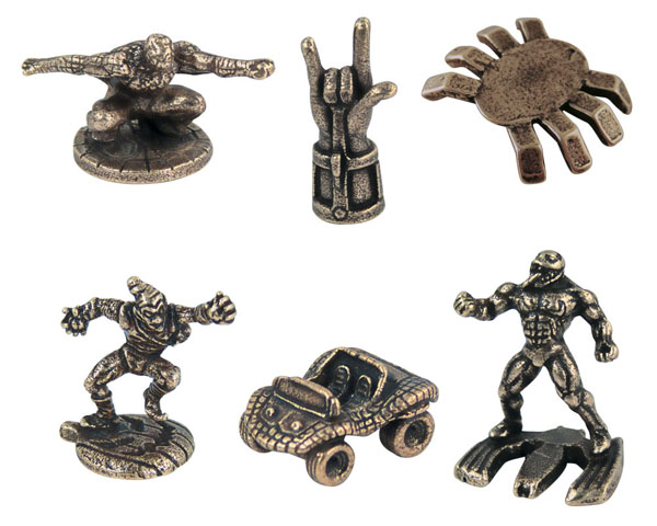 Spider-Man Collector’s Edition Monopoly Tokens
