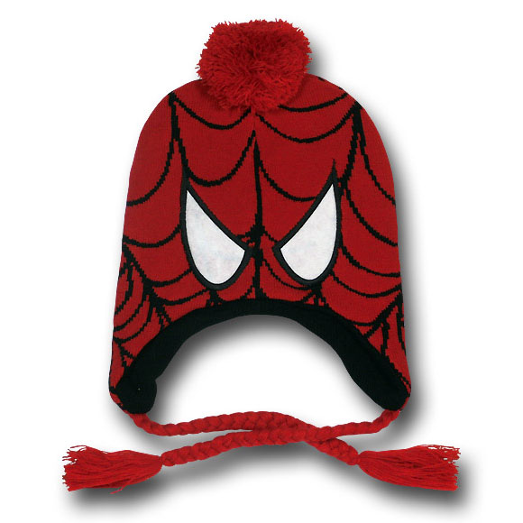 Spider-Man Costume Mask Peruvian Beanie
