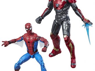 Spider-Man Homecoming Marvel Legends Spider-Man and Iron Man Action Figures