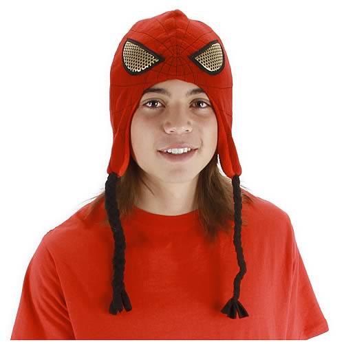Spider-Man Knit Laplander Hat