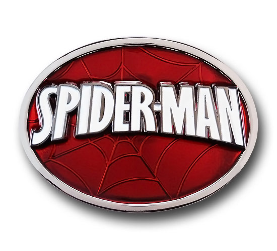 Spider Man Logo Belt Buckle