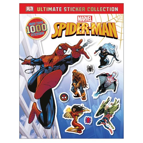 Spider-Man Ultimate Sticker Collection Paperback Book
