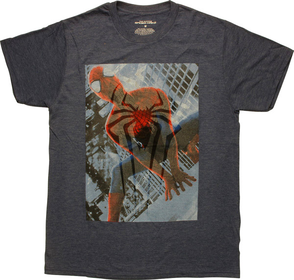 Spiderman Spider Logo Overlay T-Shirt