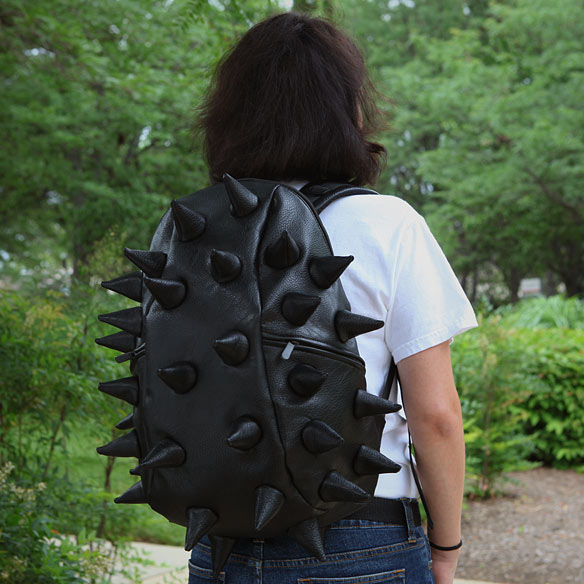 Spikepak Leather Backpack
