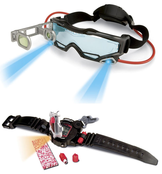 Spy Gear Goggles and Spy Watch