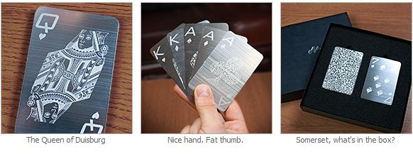 Stainless Steel Cards