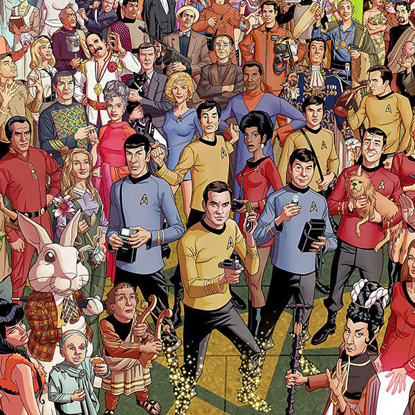 Star Trek 50th Anniversary 3000pc Puzzle