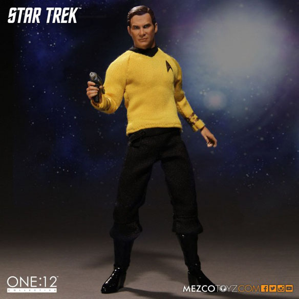 Star Trek Captain Kirk 1-12 Collective Action Figure
