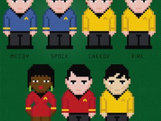 Star Trek Cross Stitch Characters