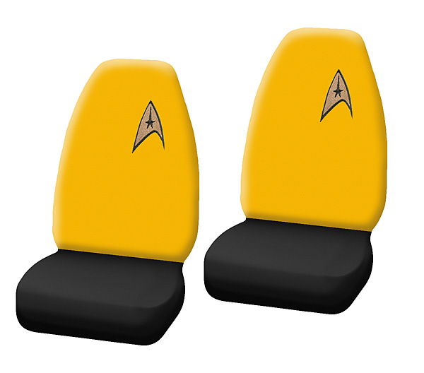 Star Trek Delta Logo High Back Bucket Seat Cover