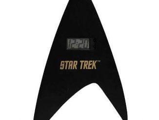 Star Trek Delta Shield Digital Wall Clock