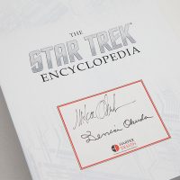 Star Trek Encyclopedia with Signed Bookplates