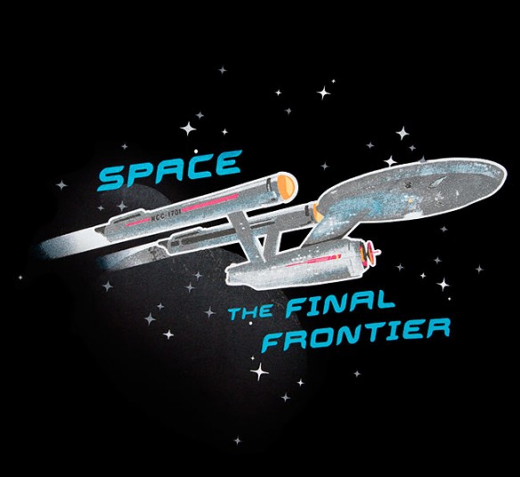 Star Trek Enterprise Ship Sleep Shirt
