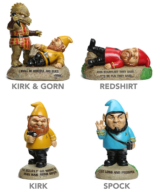 Star Trek Garden Gnomes