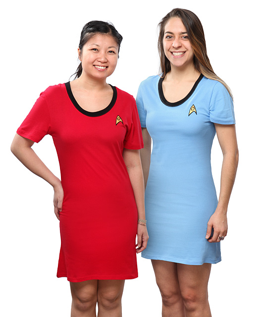 Star Trek OS Ladies Sleep Shirt