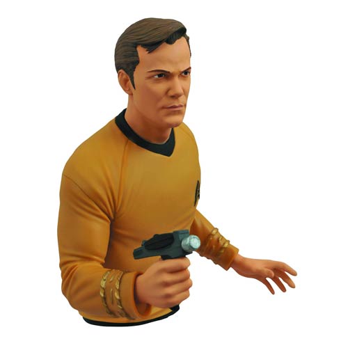Star Trek Original Series Captain Kirk Bust Bank