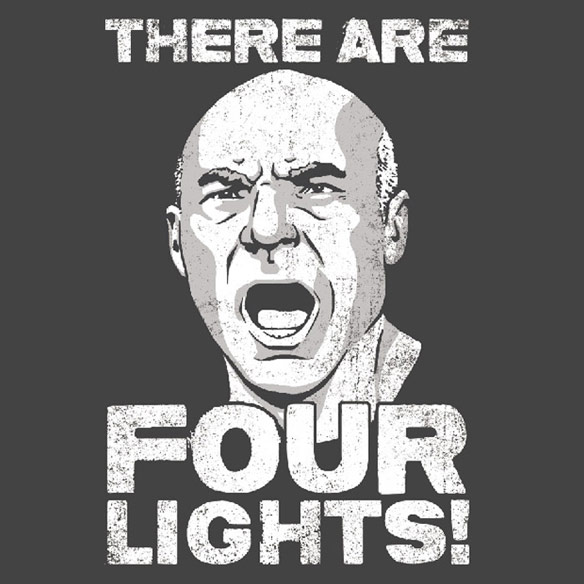 Star Trek Picards 4 Lights TShirt