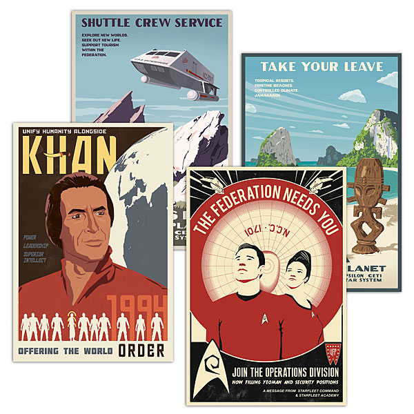 Star Trek Propaganda Prints
