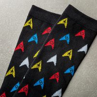Star Trek Repeat Pattern Over-the-Knee Socks 2-Pack