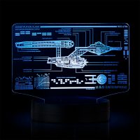Star Trek Schematic Illuminated Display