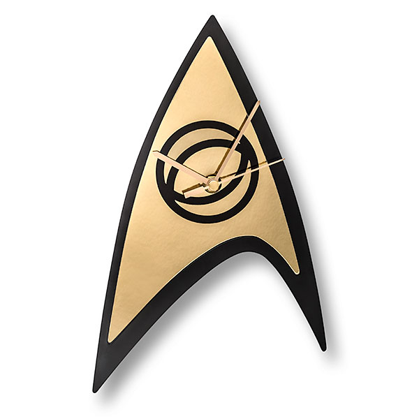 Star Trek Sciences Emblem Clock