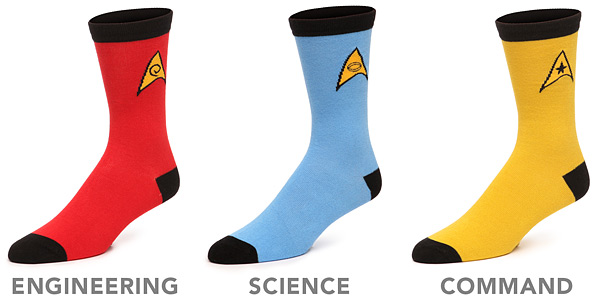 Star Trek Socks