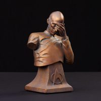 Star Trek TNG Captain Picard Facepalm Bronze Bust