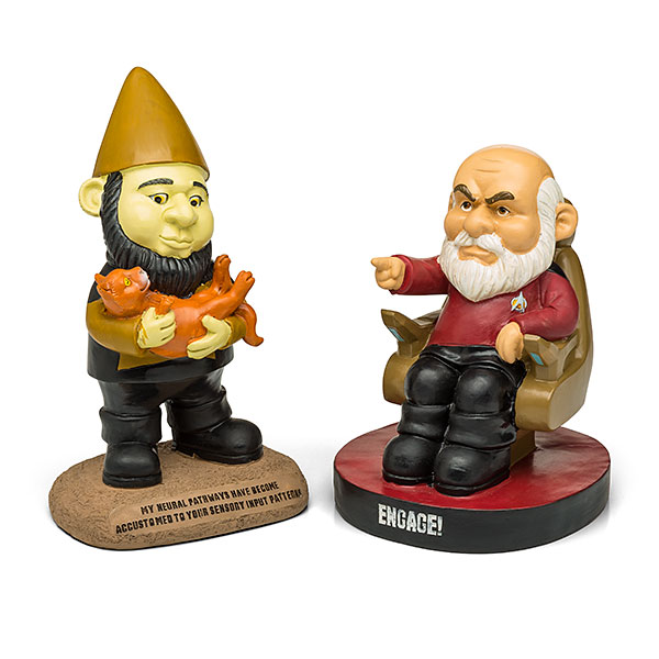 Star Trek TNG Garden Gnomes