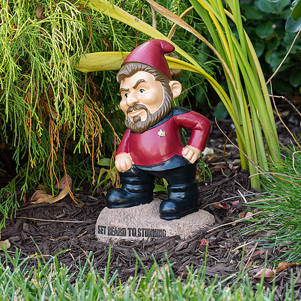 Bigmouth Inc Star Trek Worf Garden Gnome Statue