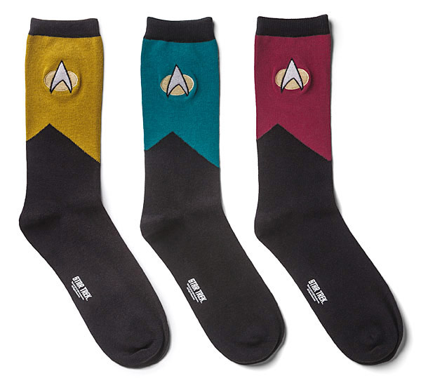 Star Trek TNG Mens Socks