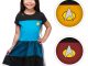 Star Trek TNG Starfleet Girls Tulle Dress