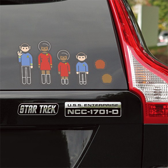 Star Trek U.S.S. Enterprise Car Emblems