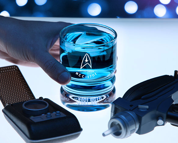 Star Trek USS Enterprise Glassware