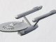 Star Trek U.S.S. Enterprise Metal Ornament
