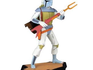 Star Wars 1978 Holiday Special Boba Fett Animated Maquette