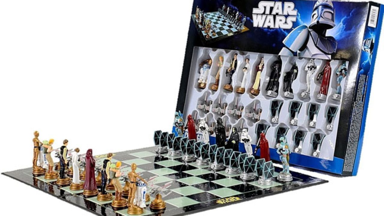 Travel to a Galaxy Far, Far Away with a Star Wars Chess Set