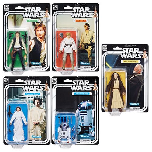 Star Wars Black Series 40th Anniversary 6-Inch Action Figures Wave 1
