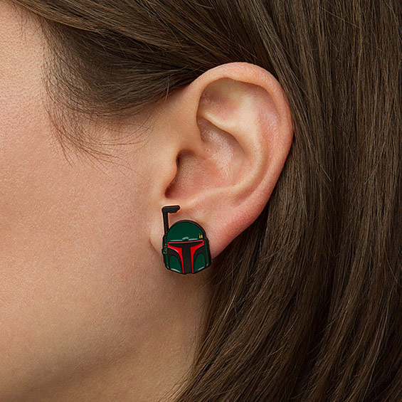 Star Wars Boba Fett Earrings