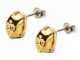 Star Wars C-3PO Gold Plated 3-D Stud Earrings