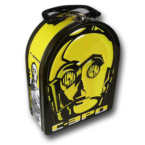 Star Wars C3PO Face Lunchbox