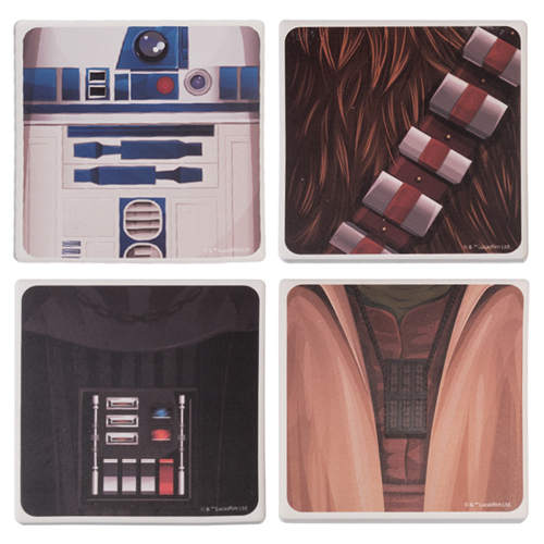 Star Wars Ceramic Coaster 4-Pack