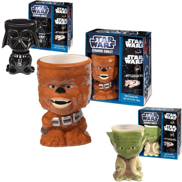 Star Wars Ceramic Goblet with Hot Cocoa Mix