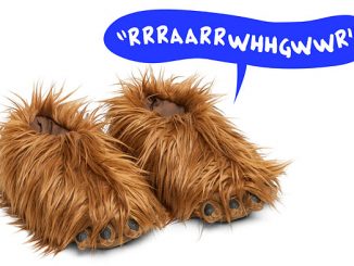 Star Wars Chewbacca Slippers With Sound