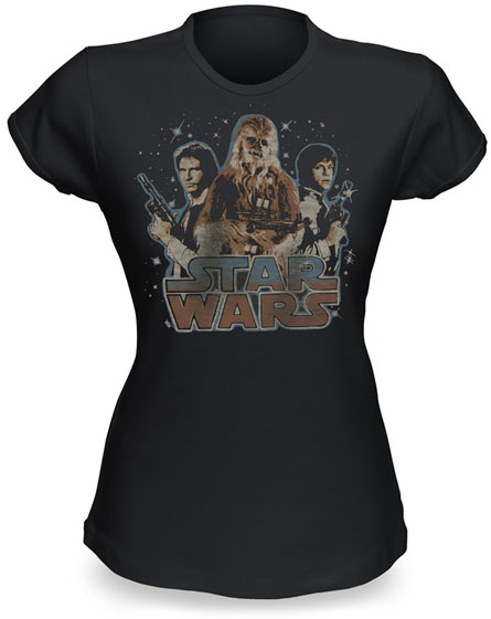 Star Wars Classic Good Guys Babydoll shirt