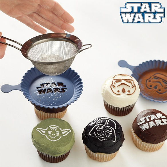 Star Wars Cupcake Stencils