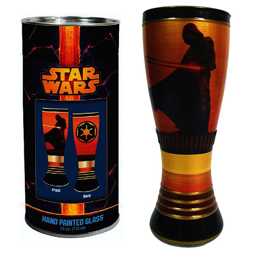 Star Wars Darth Vader 20 oz. Hand Painted Pilsner Glass