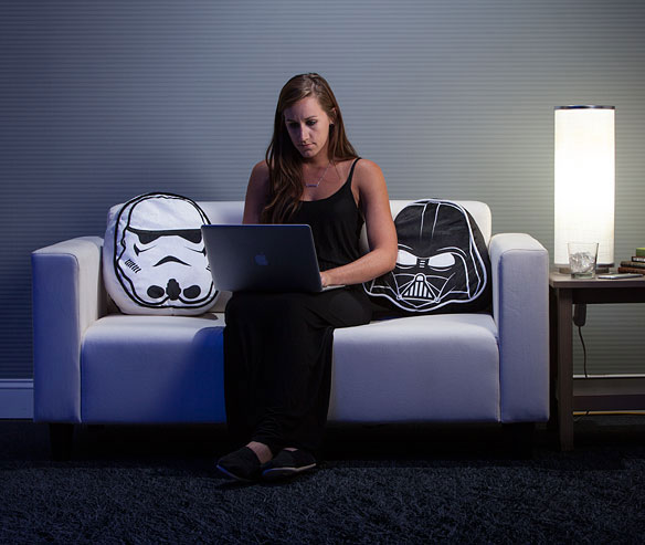 Star Wars Darth Vader & Stormtrooper Throw Pillow Set