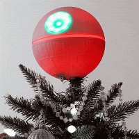 Star Wars Death Star Christmas Tree Topper