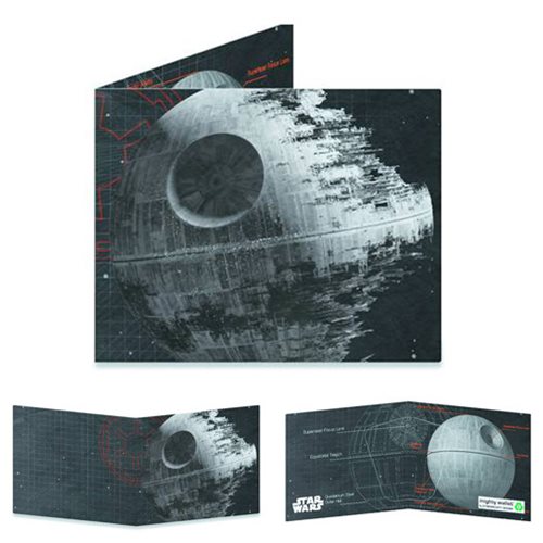Star Wars Death Star Schematics Mighty Wallet